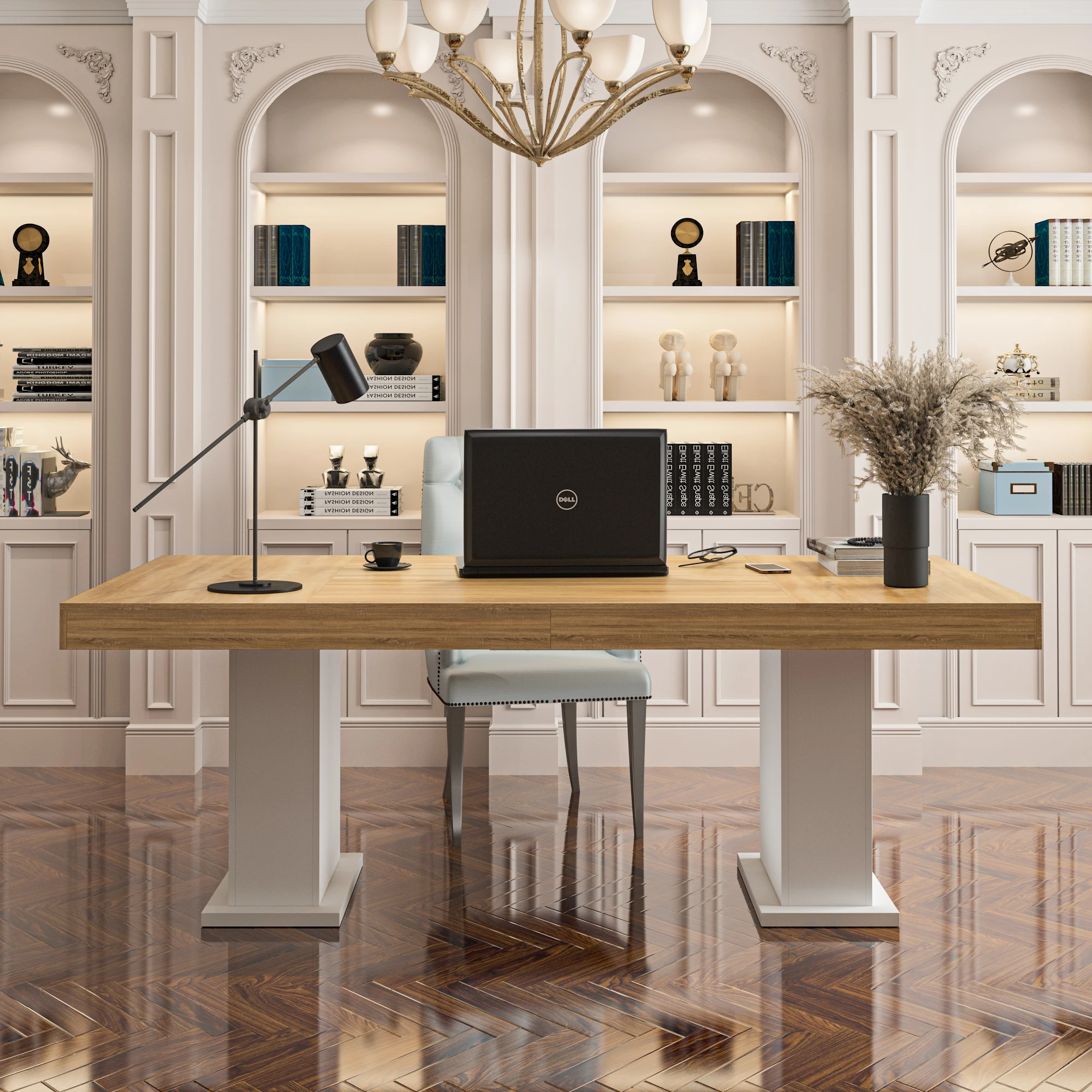 The Best Large Rectangular Dining Table for Family Gatherings and Daily Meals Real-World Experience with the FUFU&GAGA Model