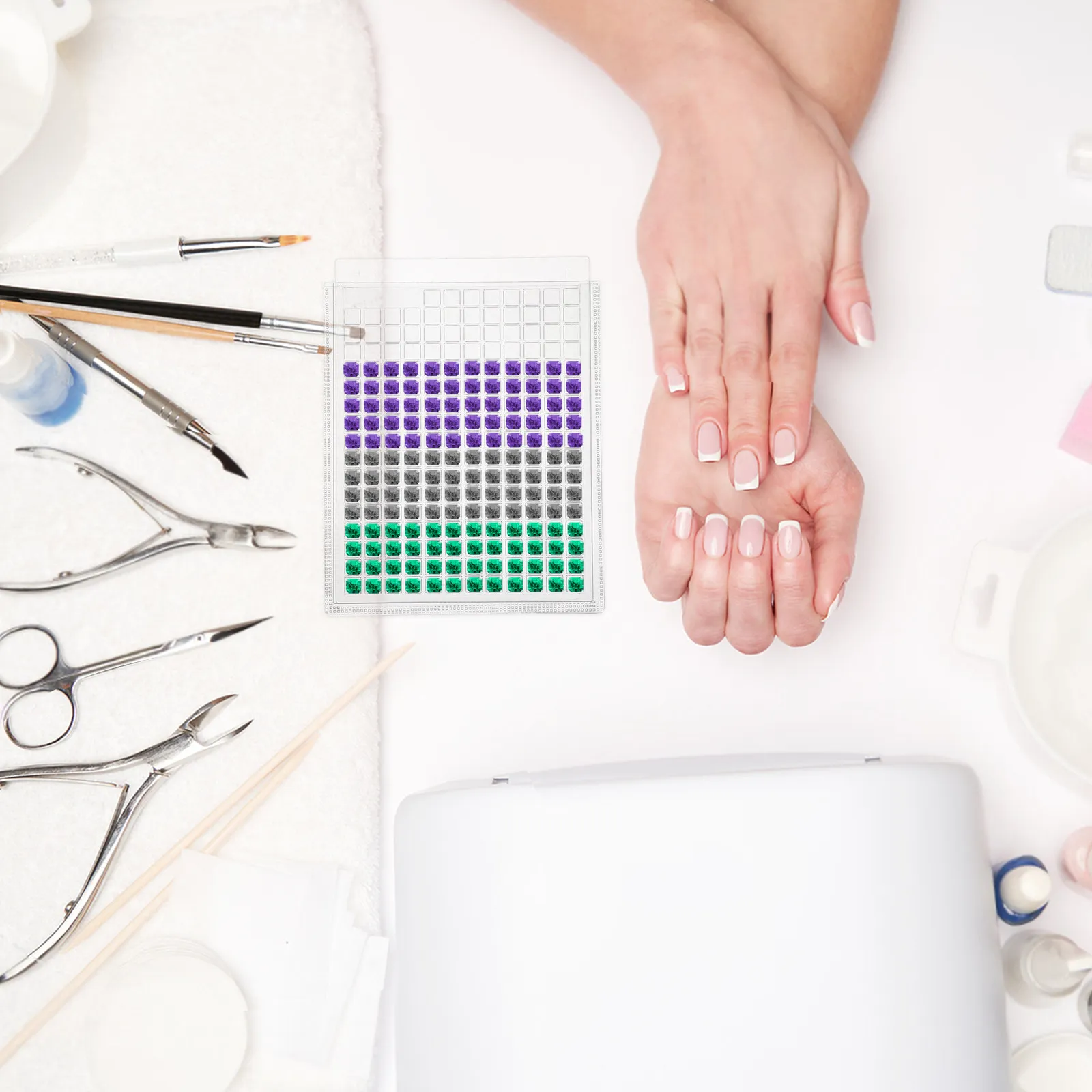 

Набор из 5 прозрачных выдвижных коробок для хранения украшений и бусин с раздельными отсеками для путешествий