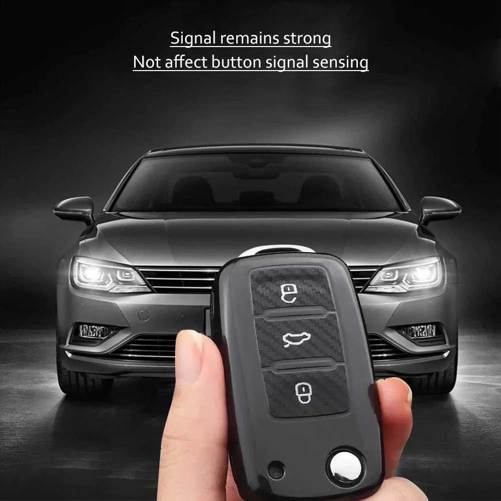 Car Key cover case houlder For Volkswagen VW Golf mk7 7 3 4 5 6 6r Skoda Octavia A7 polo 9n mk4 passat b7 b8 Tiguan Accessories