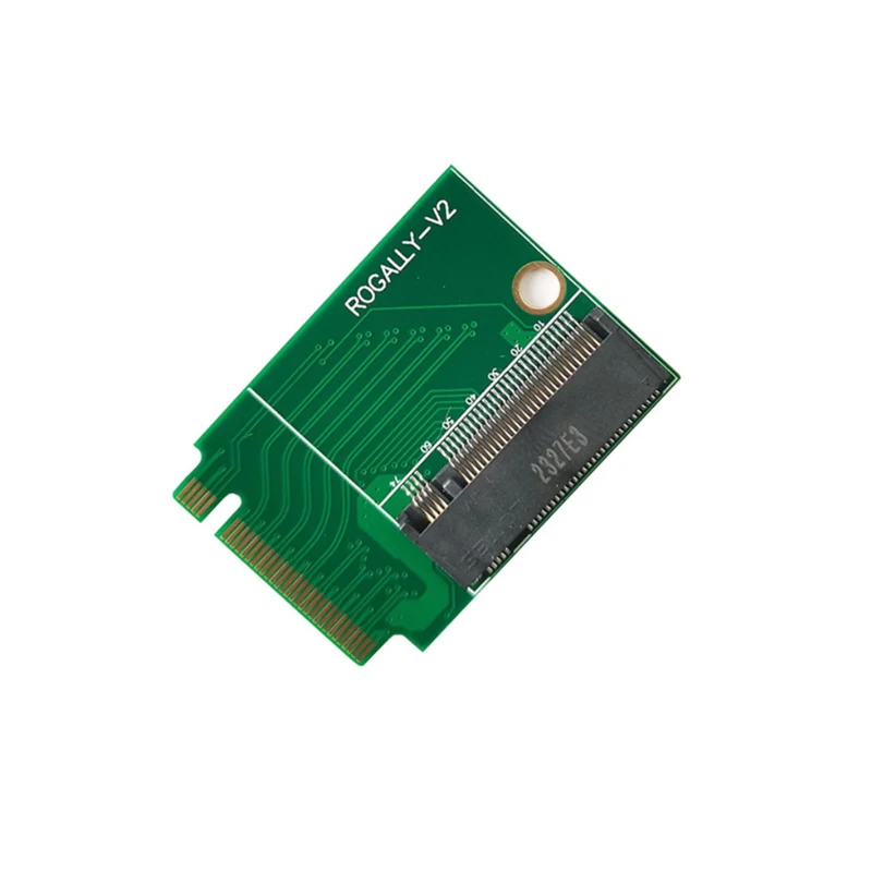 For Rogally SSD Adapter Handheld Transfer Board PCIE4.0 90 Degrees M.2 Transfercard For Rog Ally SSD Memory Card Riser Converter