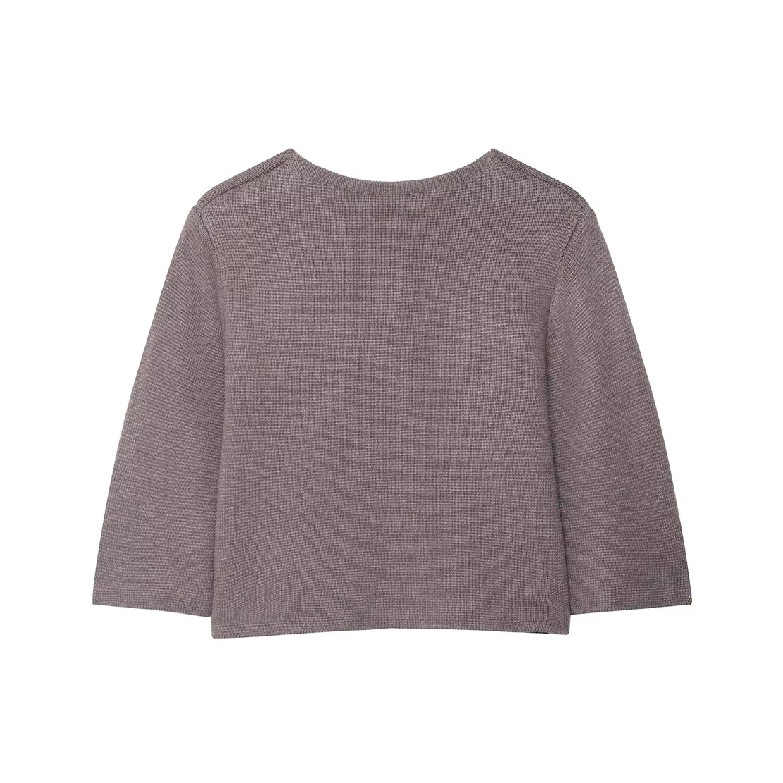 여성 니트 가디건 2025 신상품 패셔너블한 여성 니트 가디건 커버드 버튼 디자인