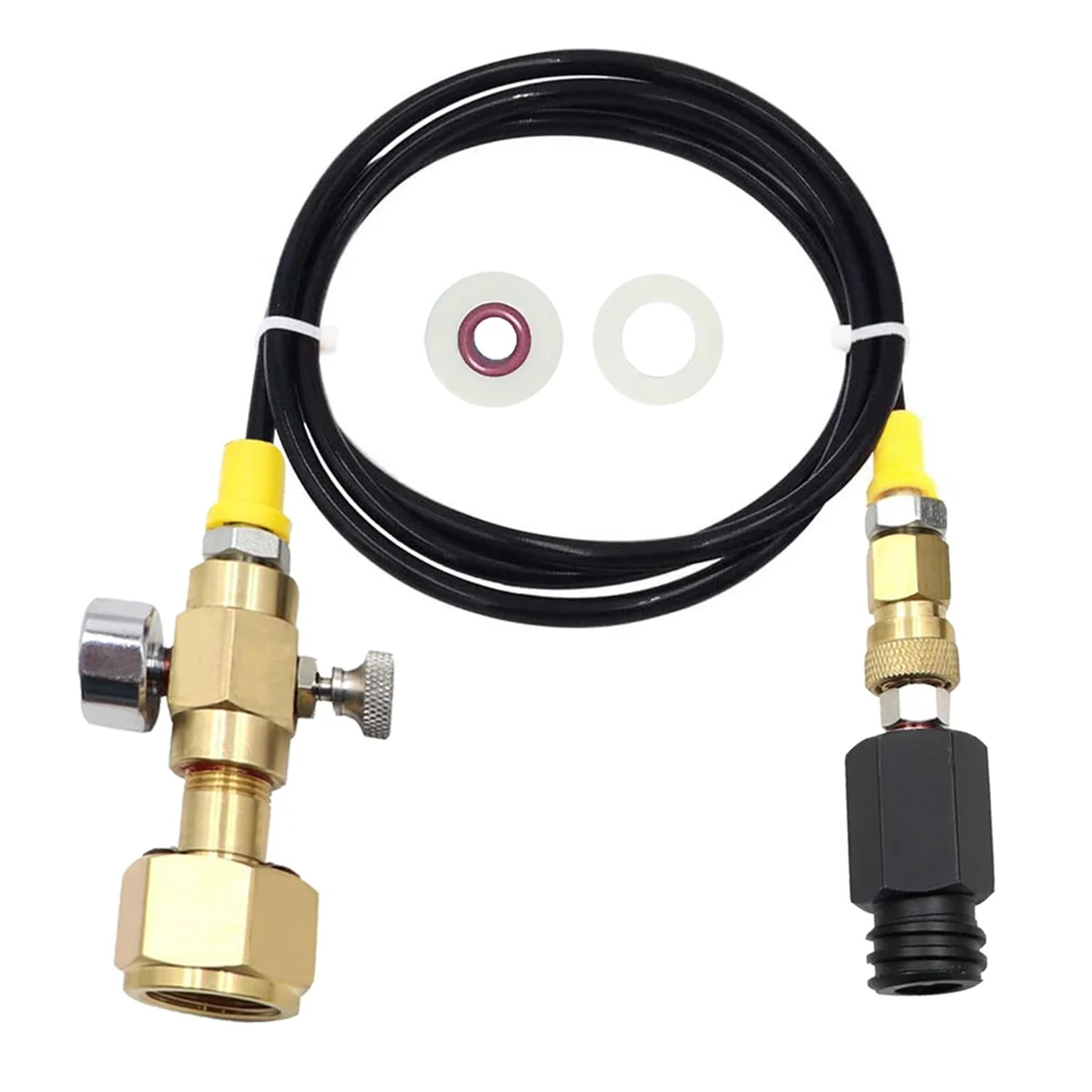 Upgraded CGA320 Co2 Tank Adapter Connects Directly to the Soda Machine, Adapter for TR21-4 Soda Water Machine