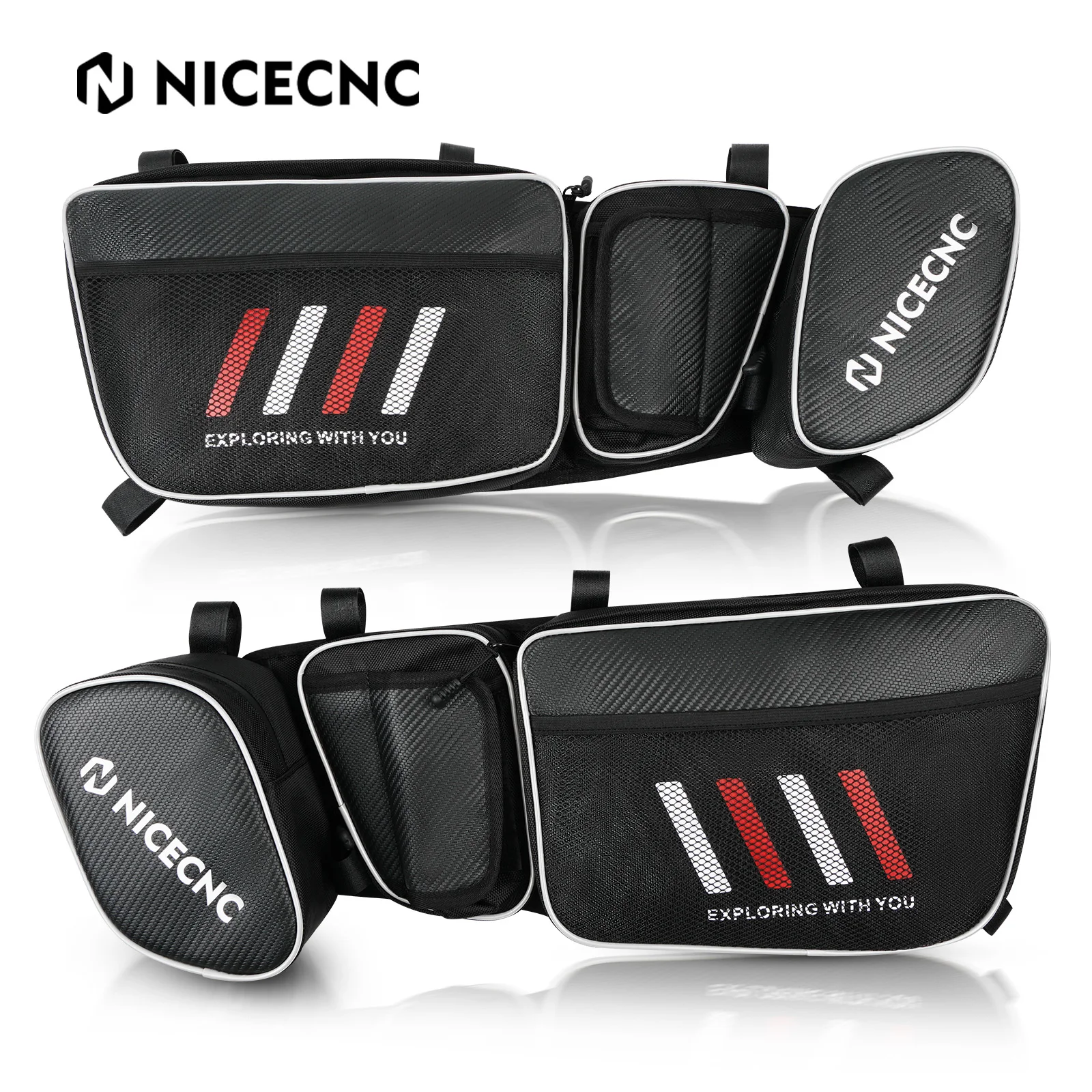 nicecnc-1-pair-side-door-storage-bags-for-utv-x3-adjustable-door-mount-water-resistant-detachable-sponge-left-right