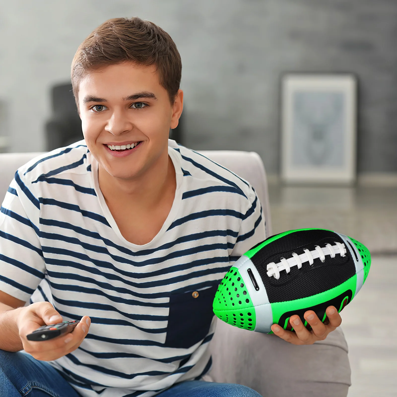 Small Rugby Ball Football Beach Accessories Exercising Ball Outdoor Rugby Ball Plaything football ball