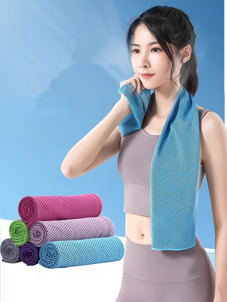 Cool Sports Towels Absorb Sweat Ice Towels for Men and Women Running Gymnasium Wrist Wipe Sweat Quick Dry Cooling Ice Towels