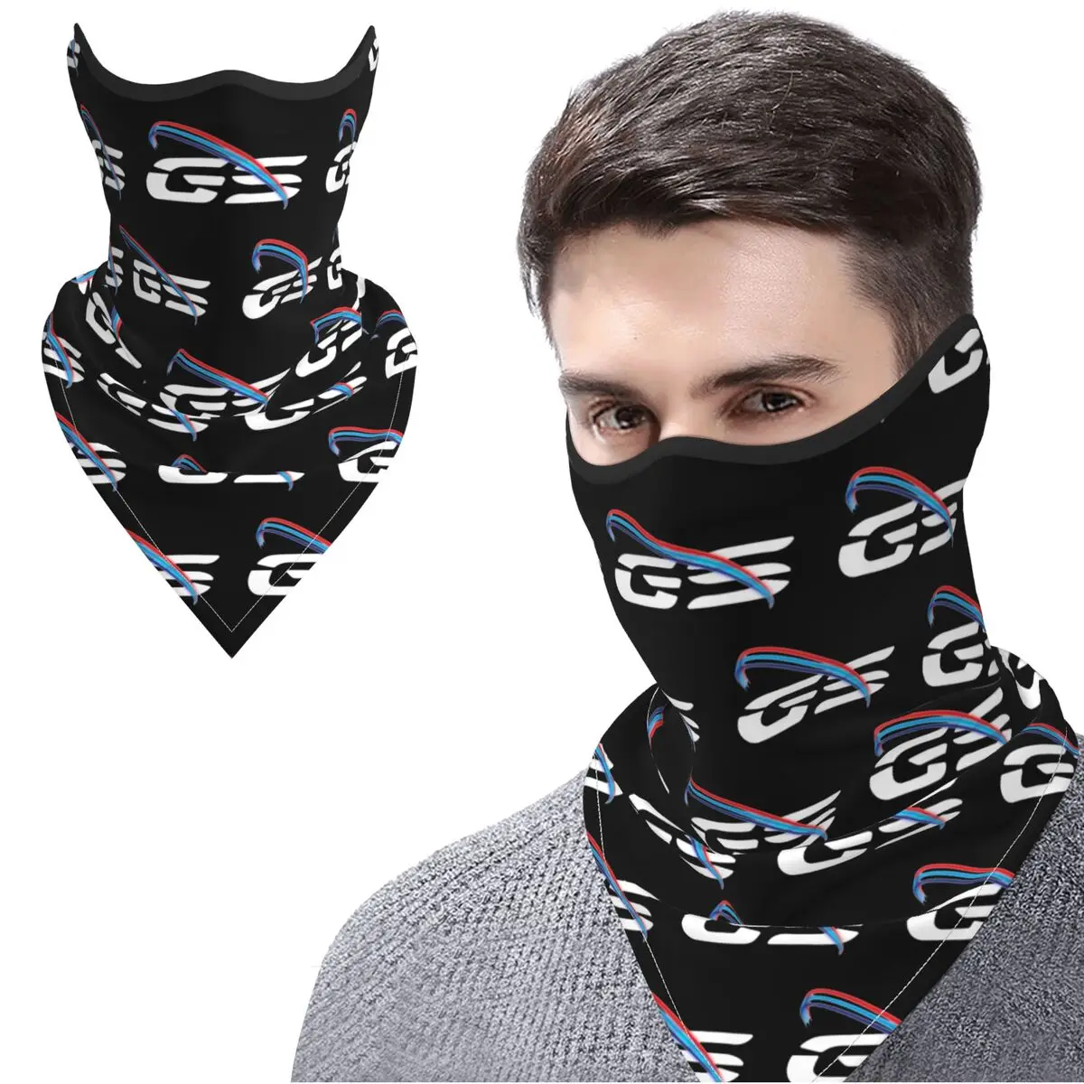 New Arrival Motor Race GS LIGHT Motorcycle Cold Ice Face Mask Men Balaclava Breathable Bandana