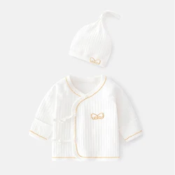 Newborn Baby Girl Tshirt Long Sleeve 100% Cotton Spring Autumn 0-3 Months Hospital Baby Boy Tops