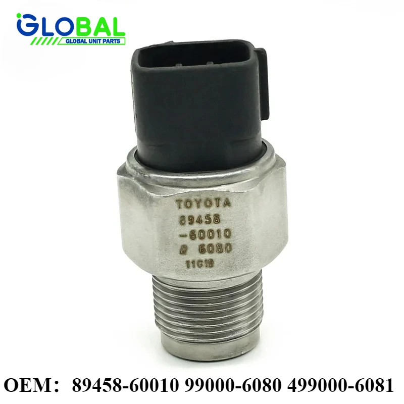 

89458-60010 Fuel Pressure Sensor Suit For Toyota Corolla Hilux RAV4 Verso 2.0 D4D 99000-6080 499000-6081