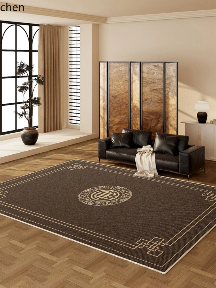 

ZML Living Room Carpet Soundproof Floor Mat Bedroom Bedside Sofa Coffee Table Rug Home Wash-Free Mat