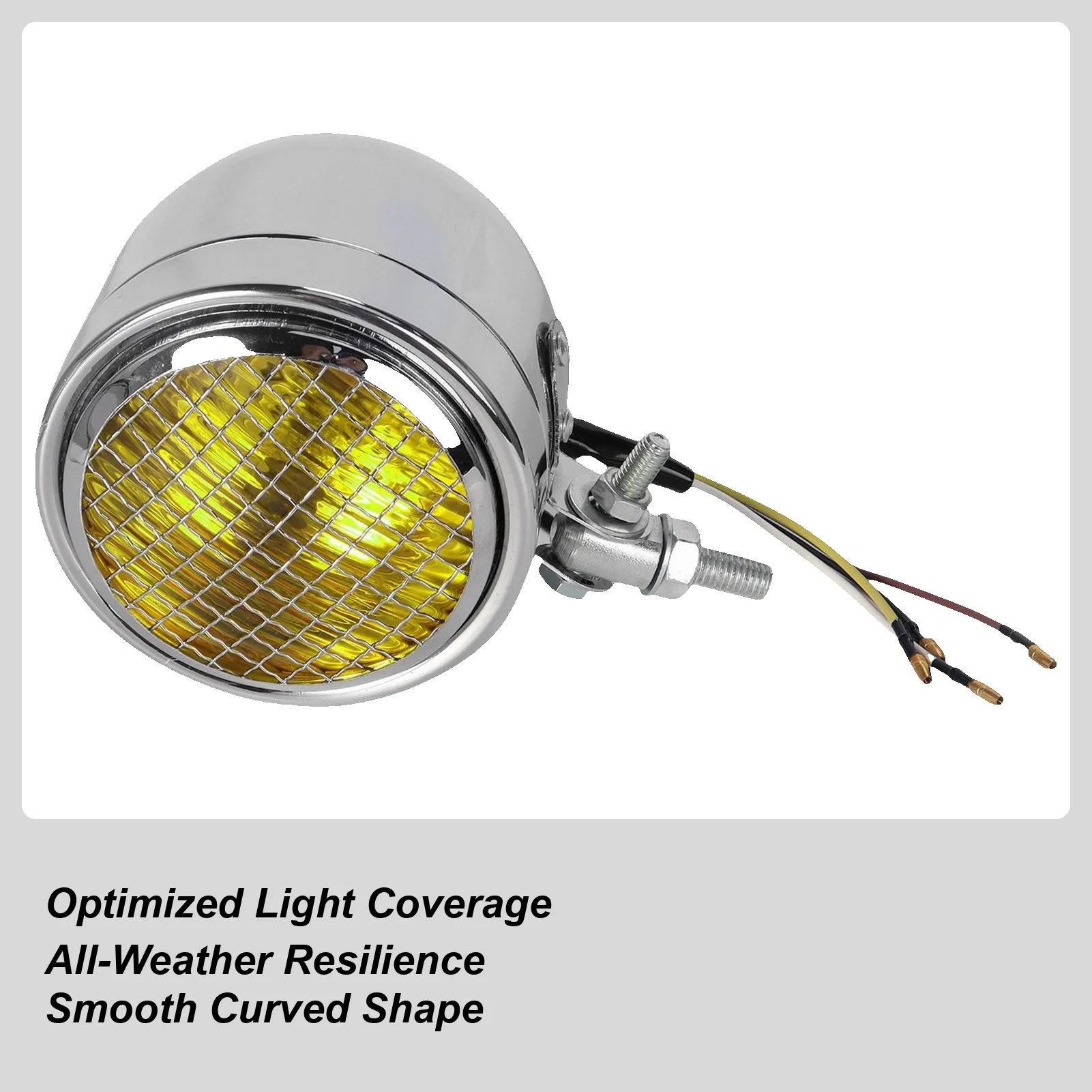 

Мотоциклетные фары, винтажные долговечные лампы для восстановления высокой видимости, ретро мотоциклетные фары для езды на велосипеде в ночное время