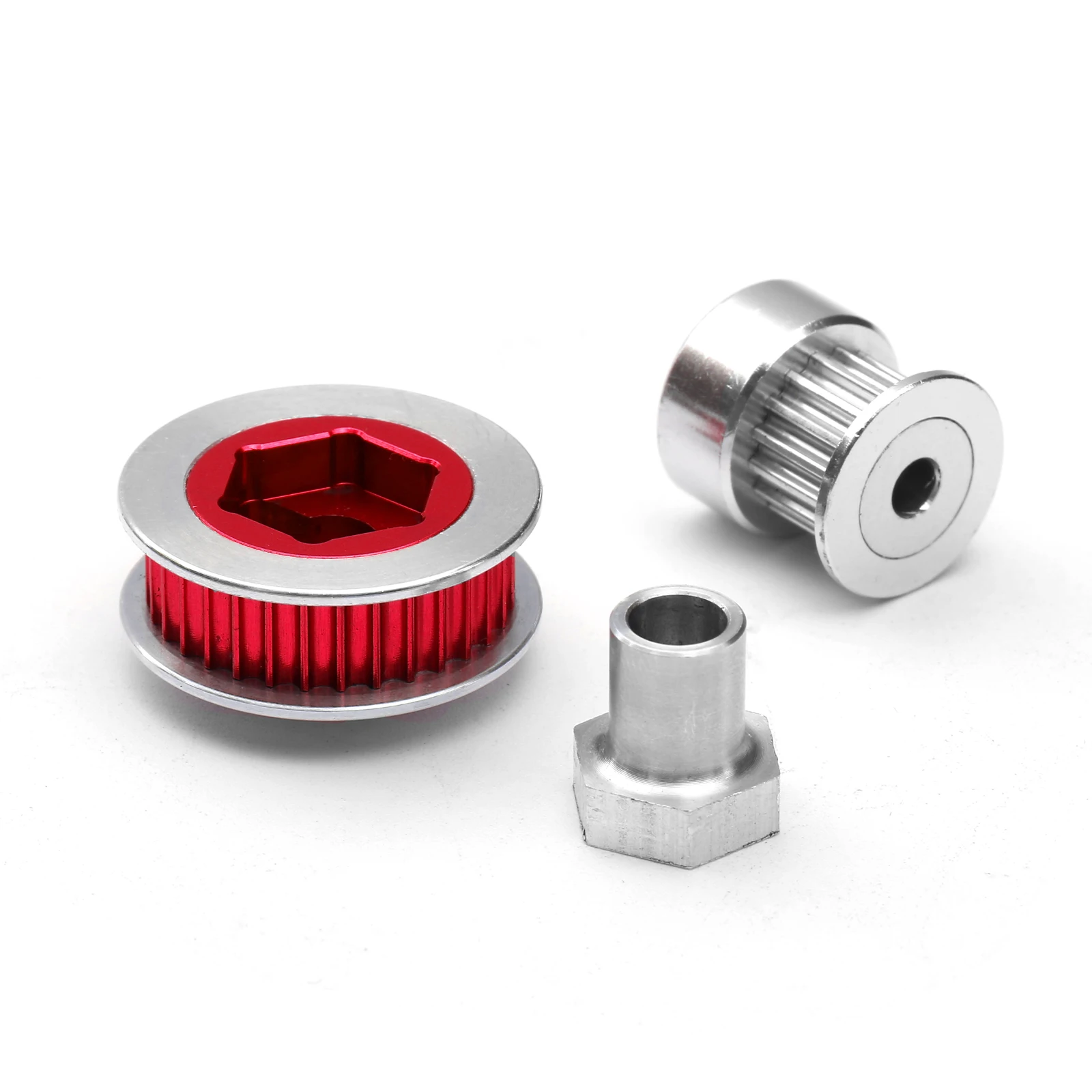 TAMIYA TT02 Copertura ingranaggi in plastica Copertura antipolvere per trasmissione a cinghia 16T 32T Ingranaggi trasmissione a cinghia a basso rumore per Tamiya TT-02 1/10 RC Car