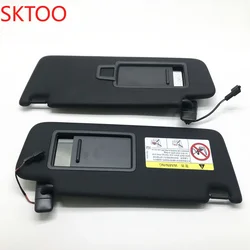 5GG857551 Black Front Sun Visor Panel With Makeup Mirror For VW Golf 7 SportsVan Jetta MK7 T-Cross Passat B8 CC E-Golf T-Roc