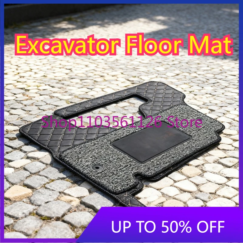 

Hot Sale Excavator Accessories for ZAX60 70 EX200-2-3 EX200-5 200-3EFI 200-6-3G 130 200 490-5G-5A New Excavator Cab Floor Mat
