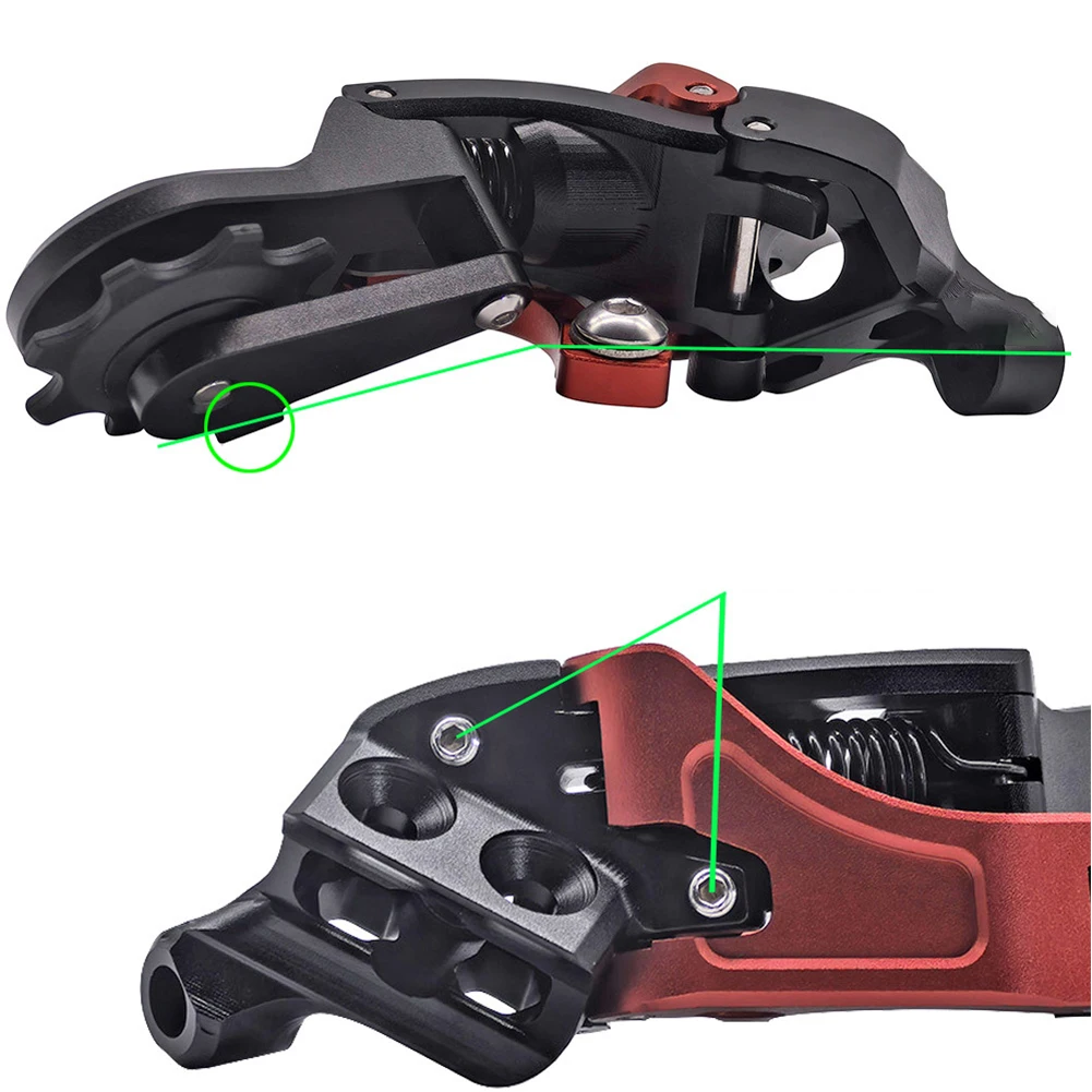 

Set Rear Derailleur For Folding Bikes 11-28T Flywheel 5-7 Speed Aluminum Alloy Folding Bike Lightweight M5 Thread
