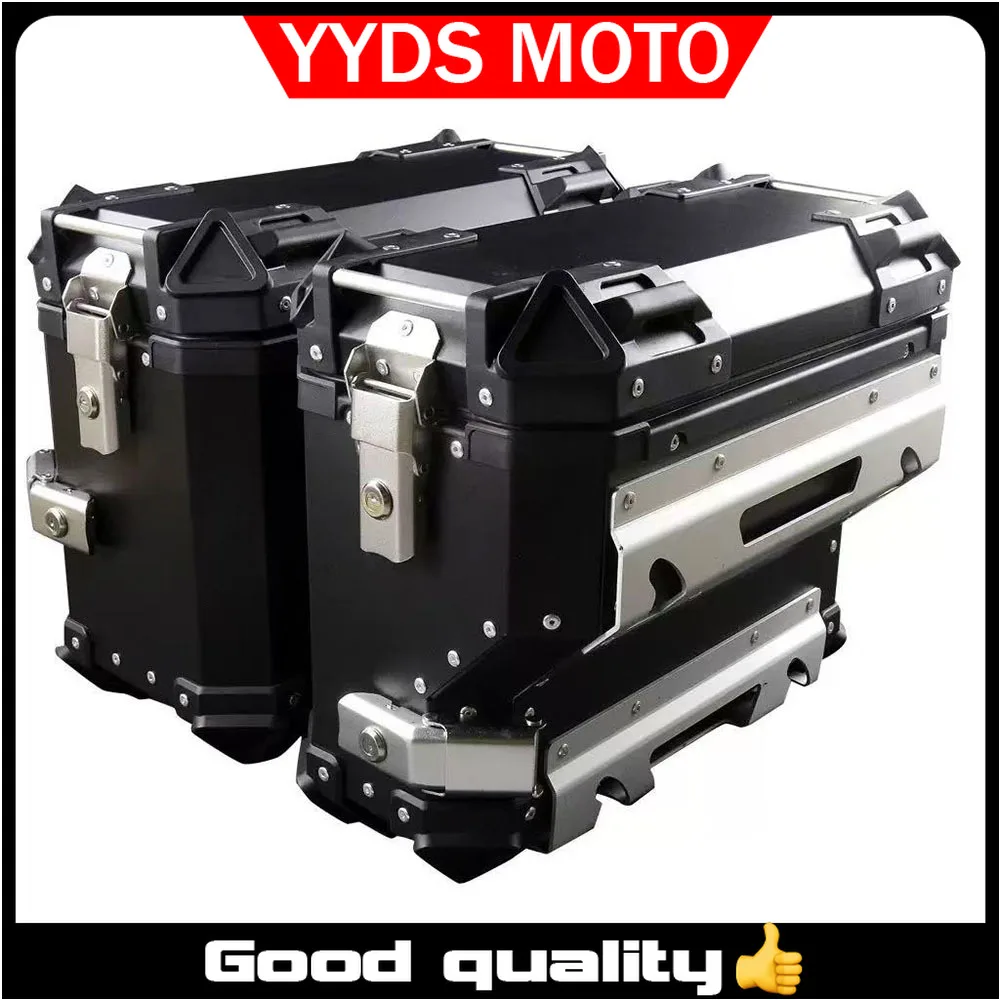 

【Good quality】38L\45L Side Box Luggage Box Suitable For SRT500S SRT500 S SRT500 SX luggage Rack Exhaust Right Aluminum Box