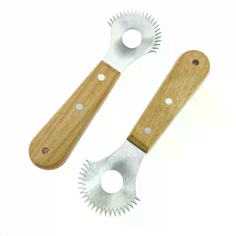 Coconut Planer Durable Handmade Wooden Handle Fruit Spoon Meat Scraper Milk Making Tool