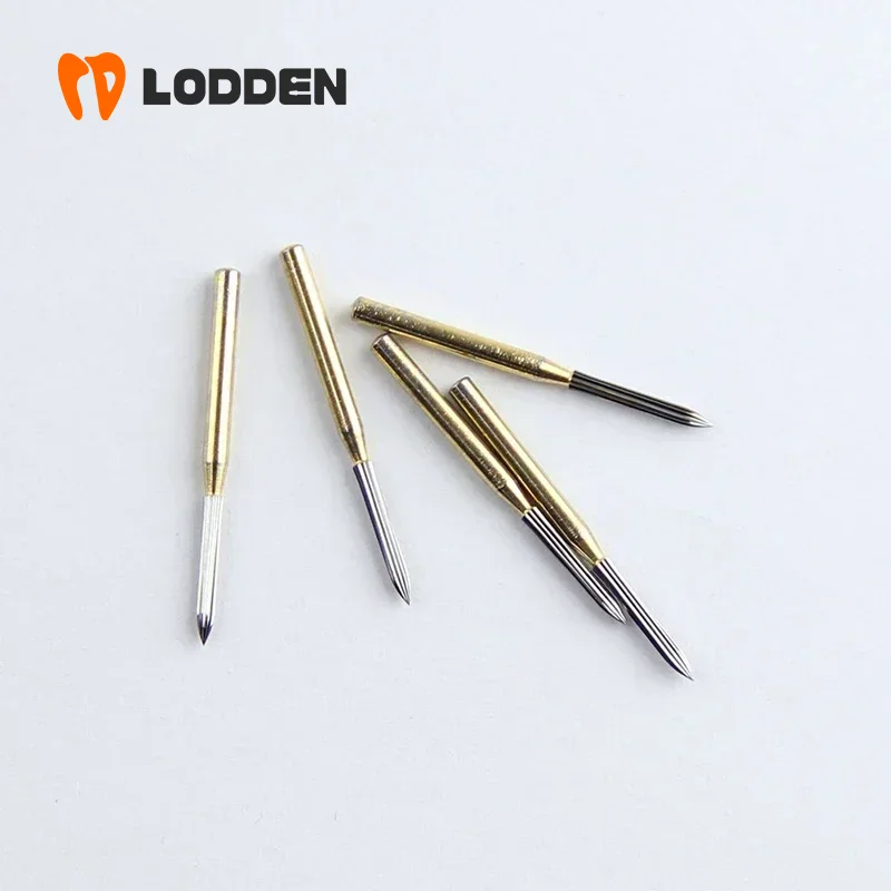 5pcs Dental Tungsten Finishing Carbide Burs FG 7903L 7903 8-12 Blades Dentistry Grinding Drill High Speed Triming Dentists Tools