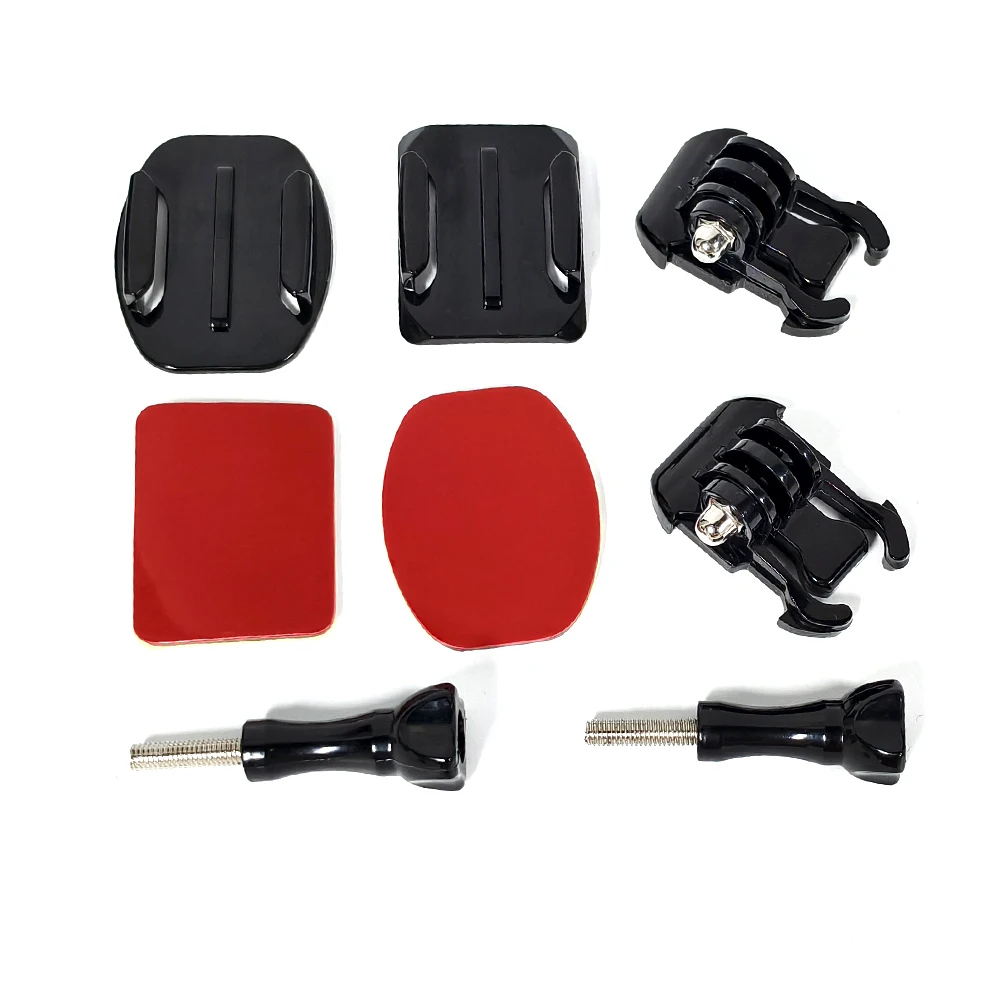 Curved Flat Adhesive Sticker Base Mount Suitable for Gopro Hero 13 12 11 10 9 8 7 6 Insta360 X5 X4 X3 Suitable for DJI OSMO