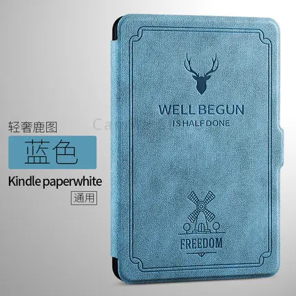 

All-new Fashion Printed Case for paperwhite 1/2/3 KPW E-book with Auto Wake/Sleep for KPW1 KPW2 KPW3 Cover