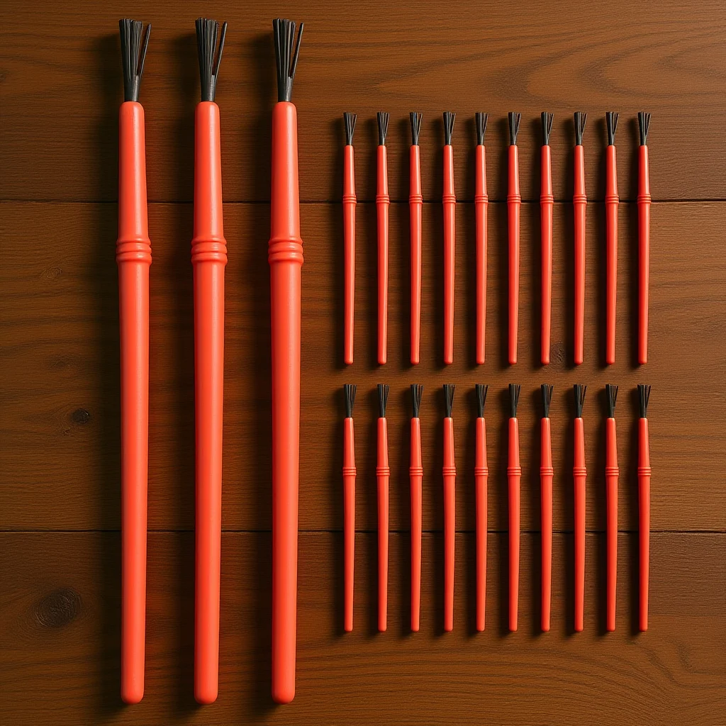 

50pcs Graffiti Paint Brush Fine Liner Pen For Detail Drawing Painting Smooth Line Art Student Accessories Acrylic Watercolor