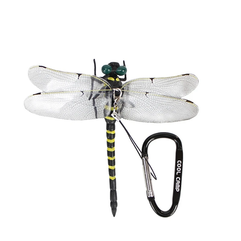 

Dragonfly Hat Clip, Artificial Dragonflies Fly Repelling Supplies, Dragonfly Clip For Indoor Outdoor Decor Craft