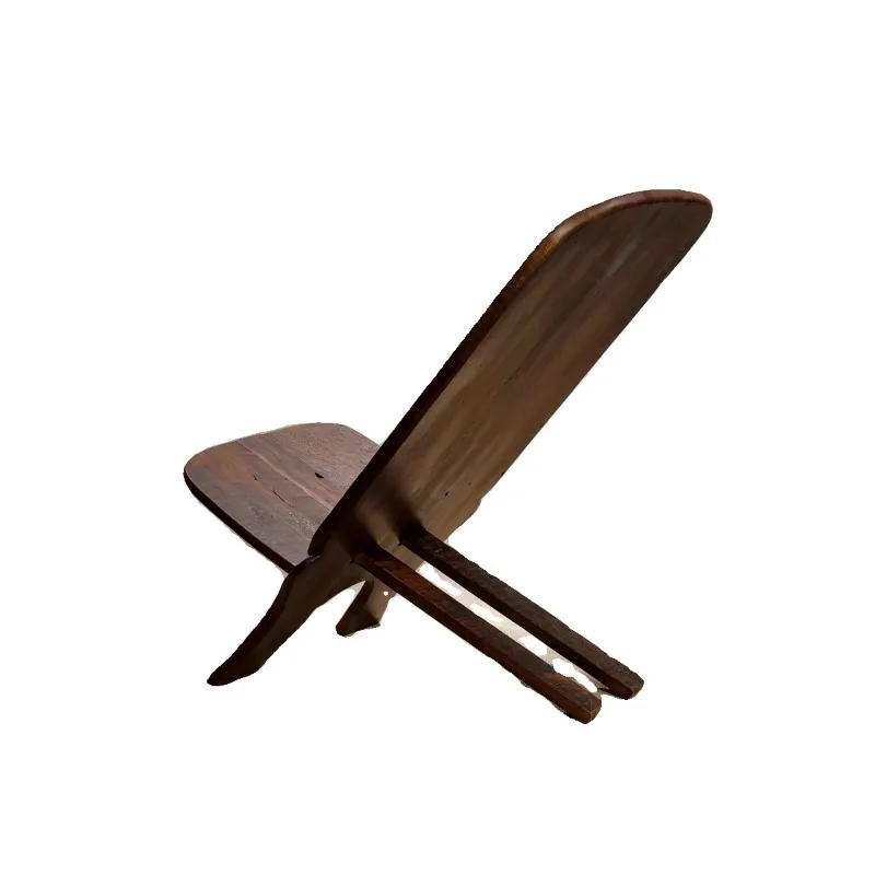 Fork chair Ancient wood split leisure chair