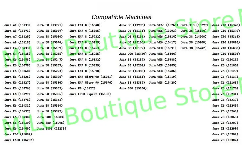 Geeignet für JURA Kaffeemaschine X8 Mahlwerk Schneidkopf Zubehör Titanbeschichteter Universal A179E86WE6 Schleifkernkegel