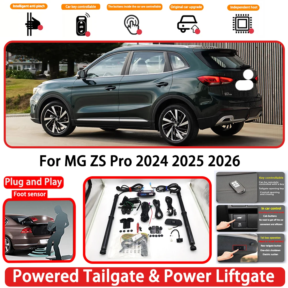 Für MG ZS Pro 2024 2025 2026 OEM Plug and Play Auto Powered Heckklappe Power Heckklappe Hinten Stamm Öffner System