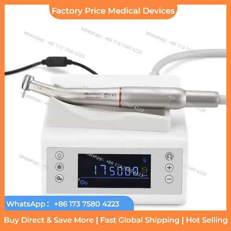 2026 RUITODENTAL RTO-M052 E Type Brushless LED Electric/Micromotor CE Certified Class I Instrument White 1 fastshippin