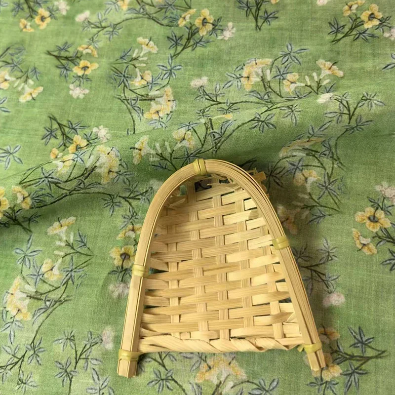 100% Pure Ramie Fabric with Rice Weave - High Quality Textile for Dress Making & Handcraft Projects, Naturally Antibacterial