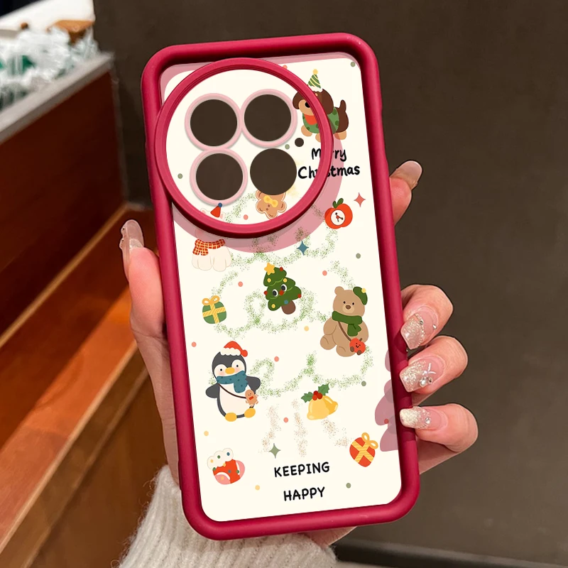 ل Oneplus 15 13 13T 12 حافظة الكرتون جرو الدب البطريق نمط غطاء سيليكون ل Oneplus Nord 5 13R 12R 11R Funda #1