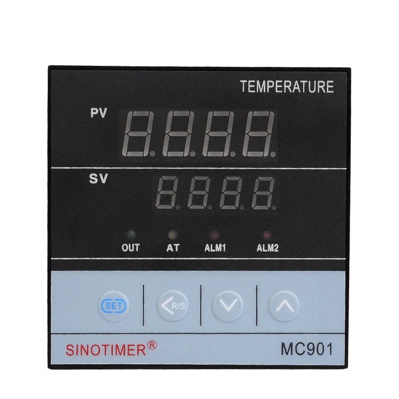 SINOTIMER MC901 Digital Waterproof PID Temperature Controller K Type PT100 Sensor Input Relay SSR Output