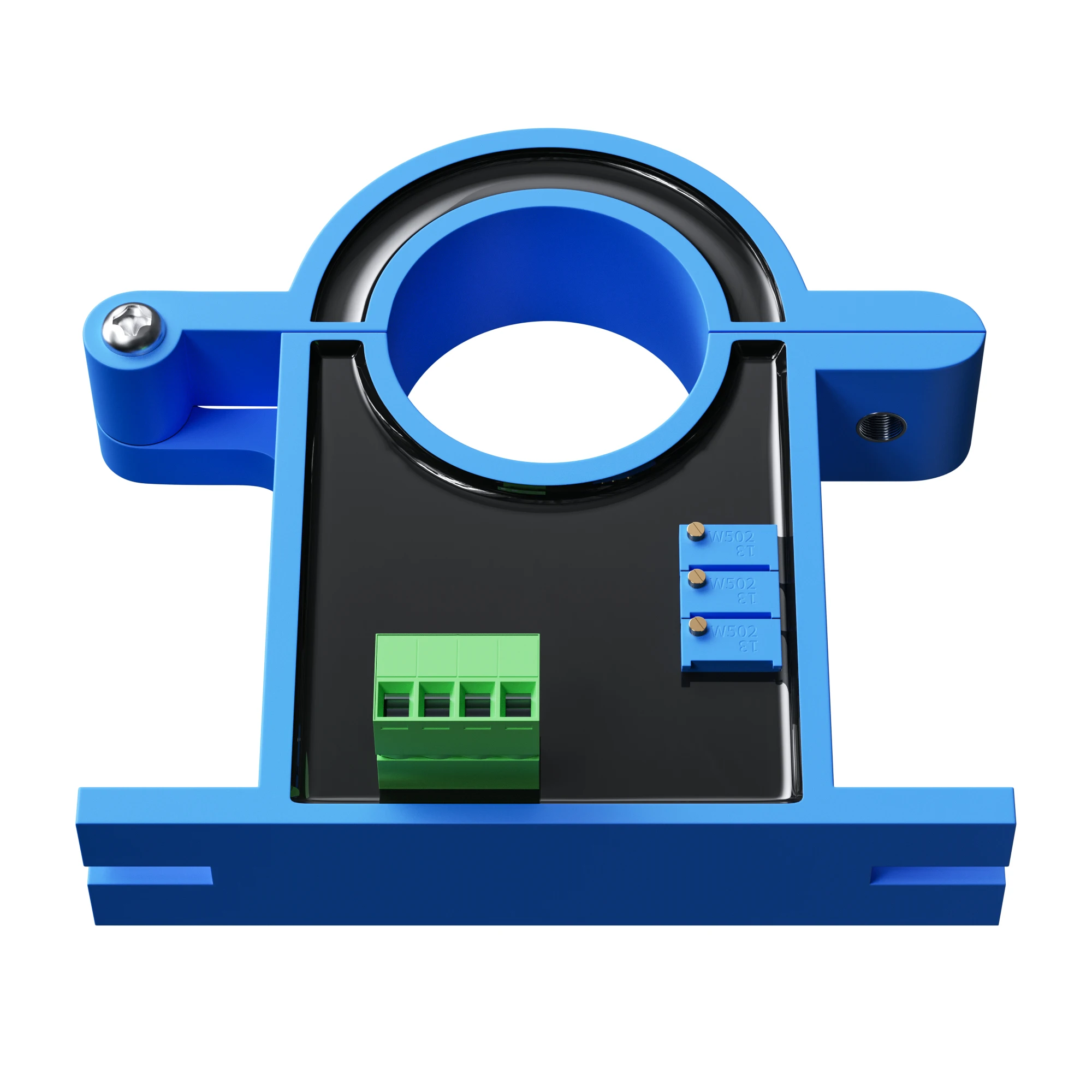 Trasmettitore di corrente CC 30A 50A 100A 500A Sensore di corrente CA 4-20mA 0-10V Trasmettitore sensore di corrente CC RS485