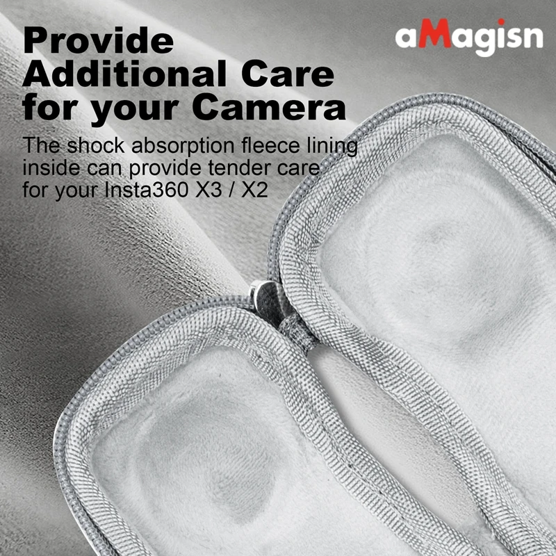 ل Insta360 X3/X2 كاميرا رياضية الجسم حقيبة التخزين المحمولة آلة واحدة حزمة صغيرة حمل صندوق واقي الملحقات