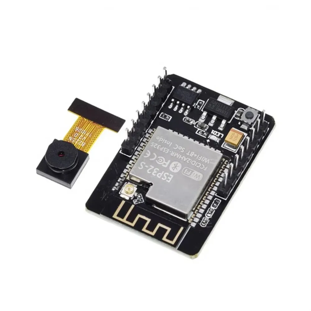 2pcs/lot ESP32-CAM Development Board with 2MP OV2640 Camera Module WiFi and Bluetooth for Arduino Projects