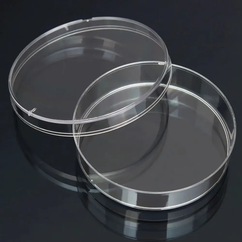 Supplies Scientific 90x15mm 55x15mm Plastic with Lids Bacteria Culture Dish Petri Dishes Clear Petri Dish Sterile Petri Dishes