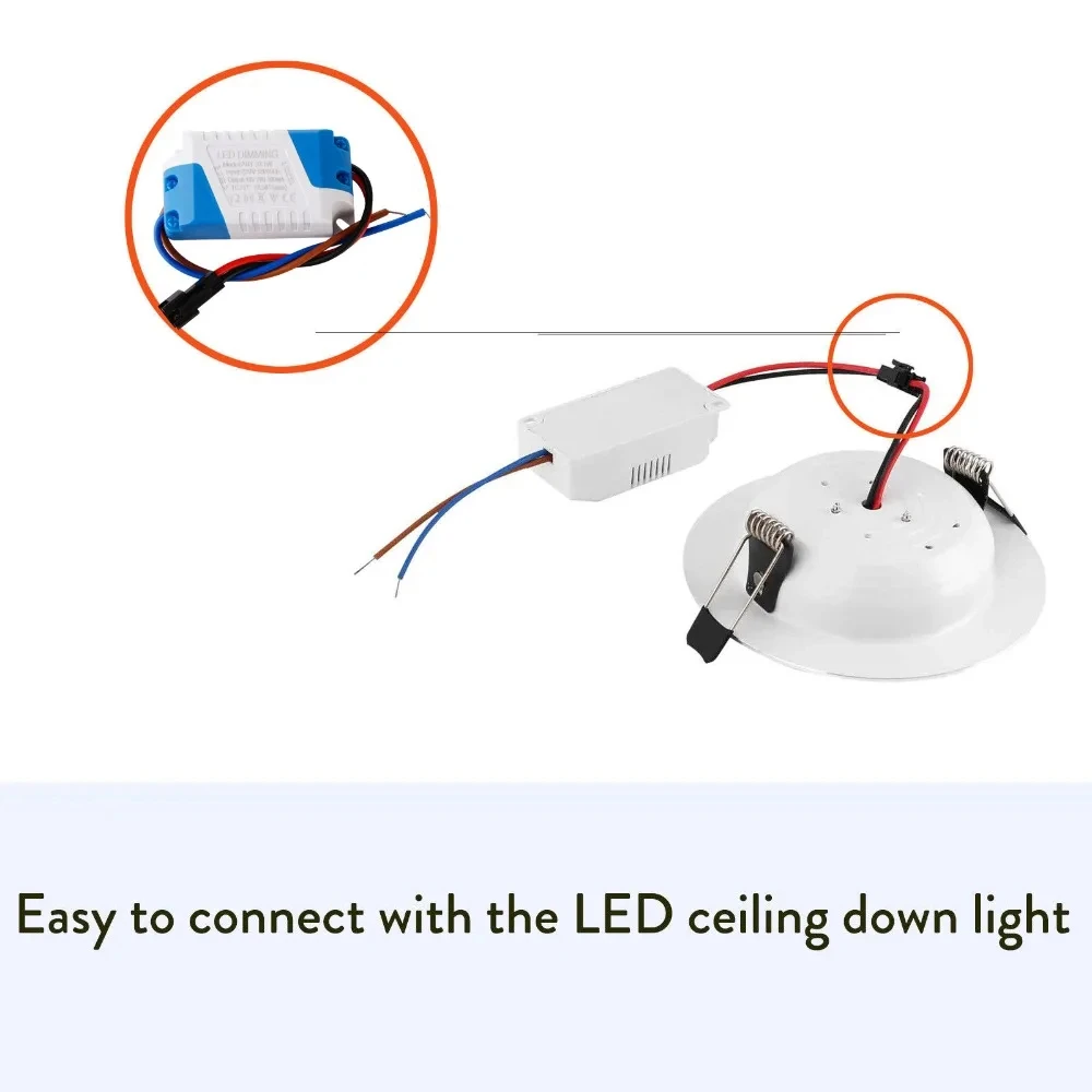 Imagem -02 - Dimmable Led Driver de Corrente Constante Alimentação Mergulhador Externo para Driver de Luz de Painel 3w 67w 810w 7-15w 1524w 300ma