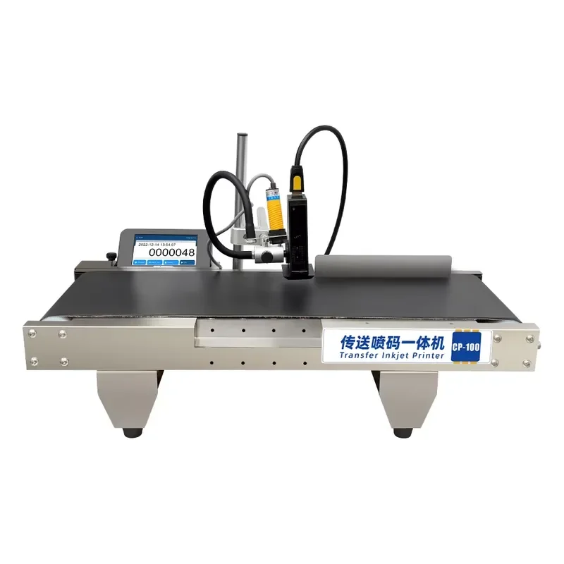 Thermal Inkjet Printer with Conveyor for Willita 12.7mm 25.4mm for Date Batch Code Printing on Bags Boxes Bottles