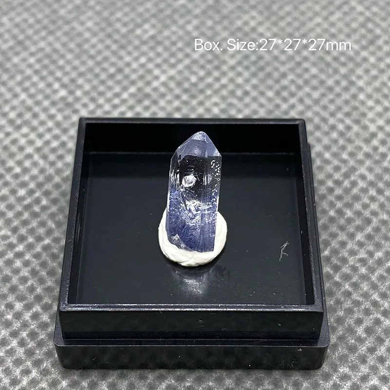 100% Natural Brazilian dumortierite Crystal Healing Crystal (can be used as a pendant)can be used as a pendant) box size:2.7mm