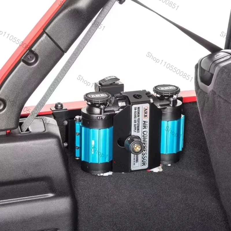 Air Compressor Mount Bracket suitable for Jeep Wrangler JL Trunk ARB Single Dual Cylinder Air Pump Holder