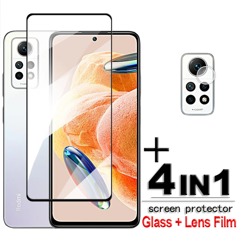 

For Xiaomi Redmi Note 12 Pro 4G Glass Note 12 Pro Tempered Glass Full Glue HD Screen Protector Redmi Note 12 Pro Film 6.67 inch