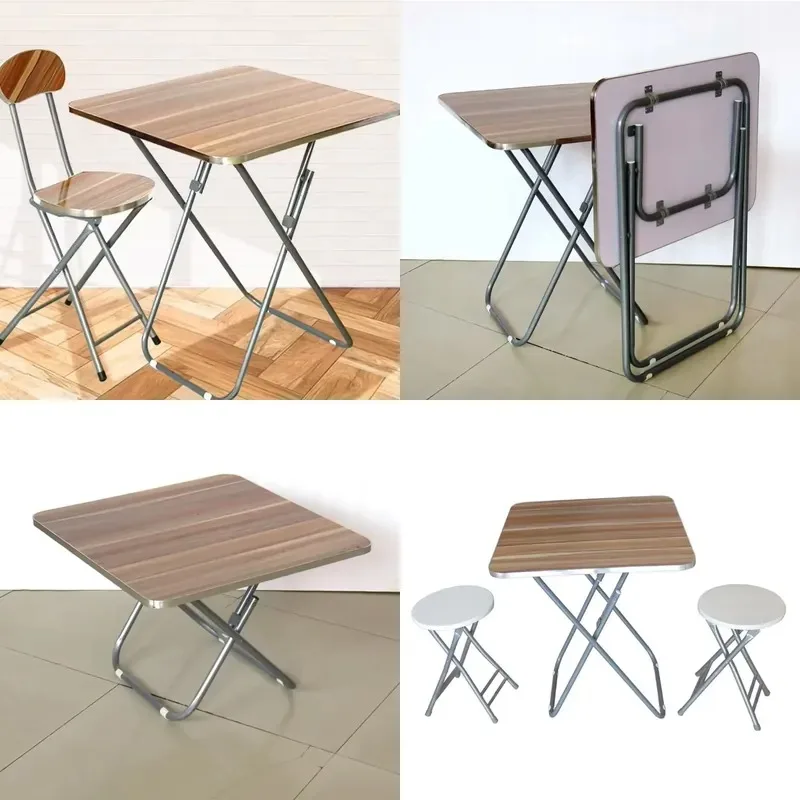 Portable Mini Folding Dining Table Lightweight Small Wooden Desk for Outdoor Camping Picnic Hotel Bedroom Modern Design
