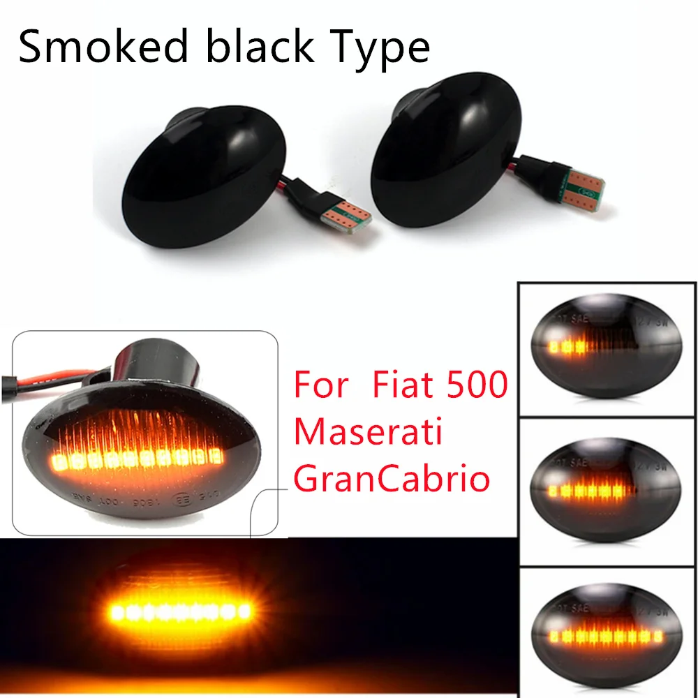 2Pcs Led Dynamic Si… - image