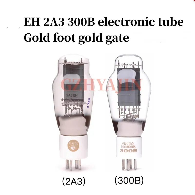 

Русская электронная трубка EH2A3 300B с золотым штифтом, завод по производству золотых ворот, в сочетании со стабильным качеством и атмосферным звуком
