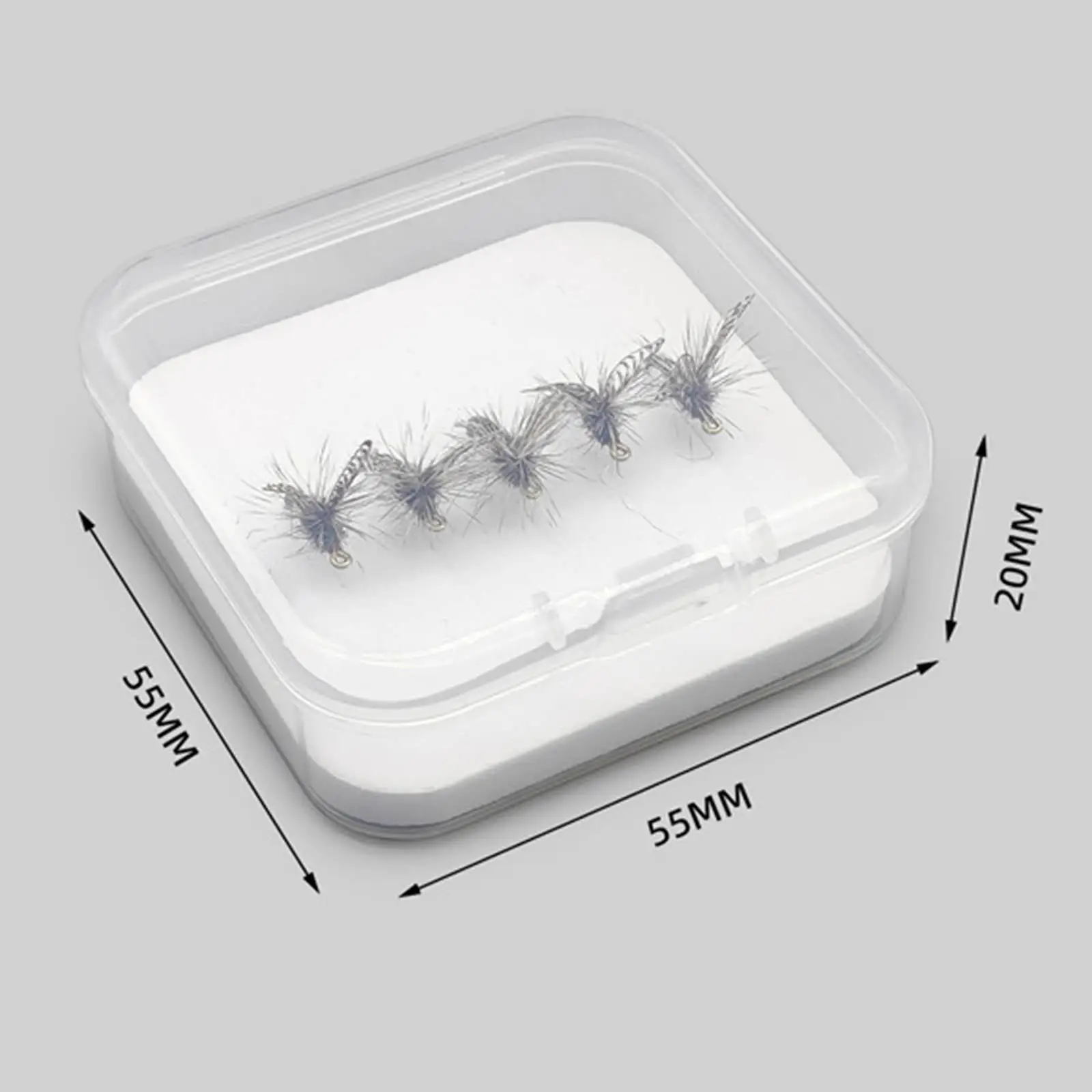 

High Strength Artificial Fishing Lures Variety Kit Box Fly Assortment for Fly Fishing Sets Trout