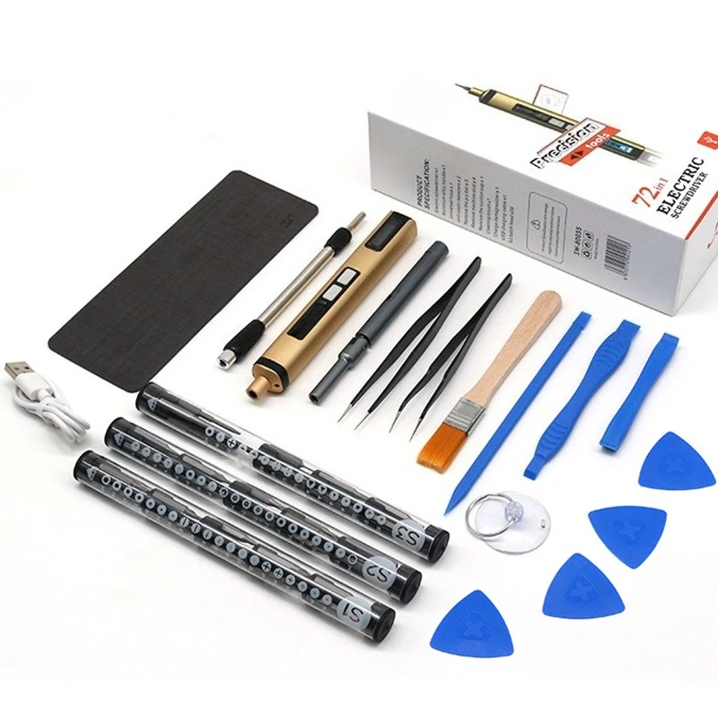 

Mini Electric Precision Screwdriver Pen with Manual & Electric Mode for Mobile Phone Repair