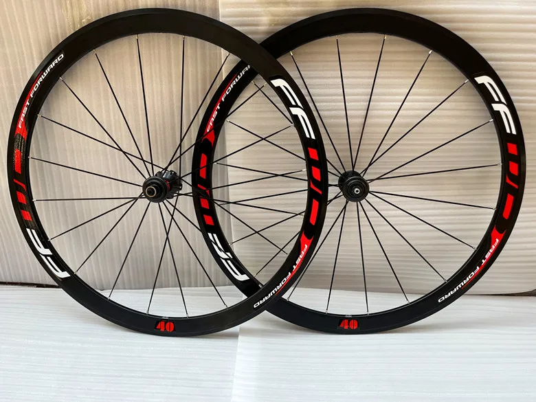 ultra light bike wheels 700c depth30/40/50mm deep 19mm wide aluminum alloy bike wheel set rim brake wheelset