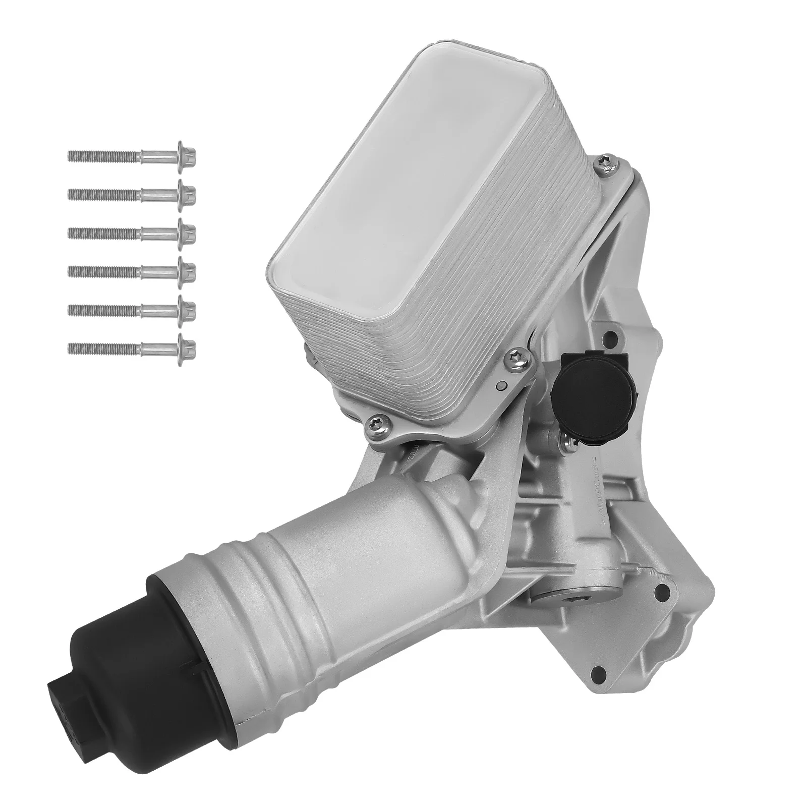 

11428583895 New Aluminum Engine Oil Filter Housing Cooler Assembly For BMW F20 F30 G30 G11 X3 X4 X5 B58 2014-2019 11428488578