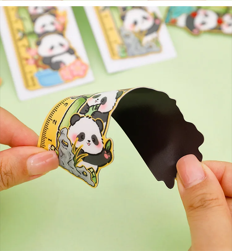 20-pecas-atacado-marcador-magnetico-empilhavel-panda-regua-magnetica-reta-inspiradora-e-fofa-mercadoria-de-alto-valor