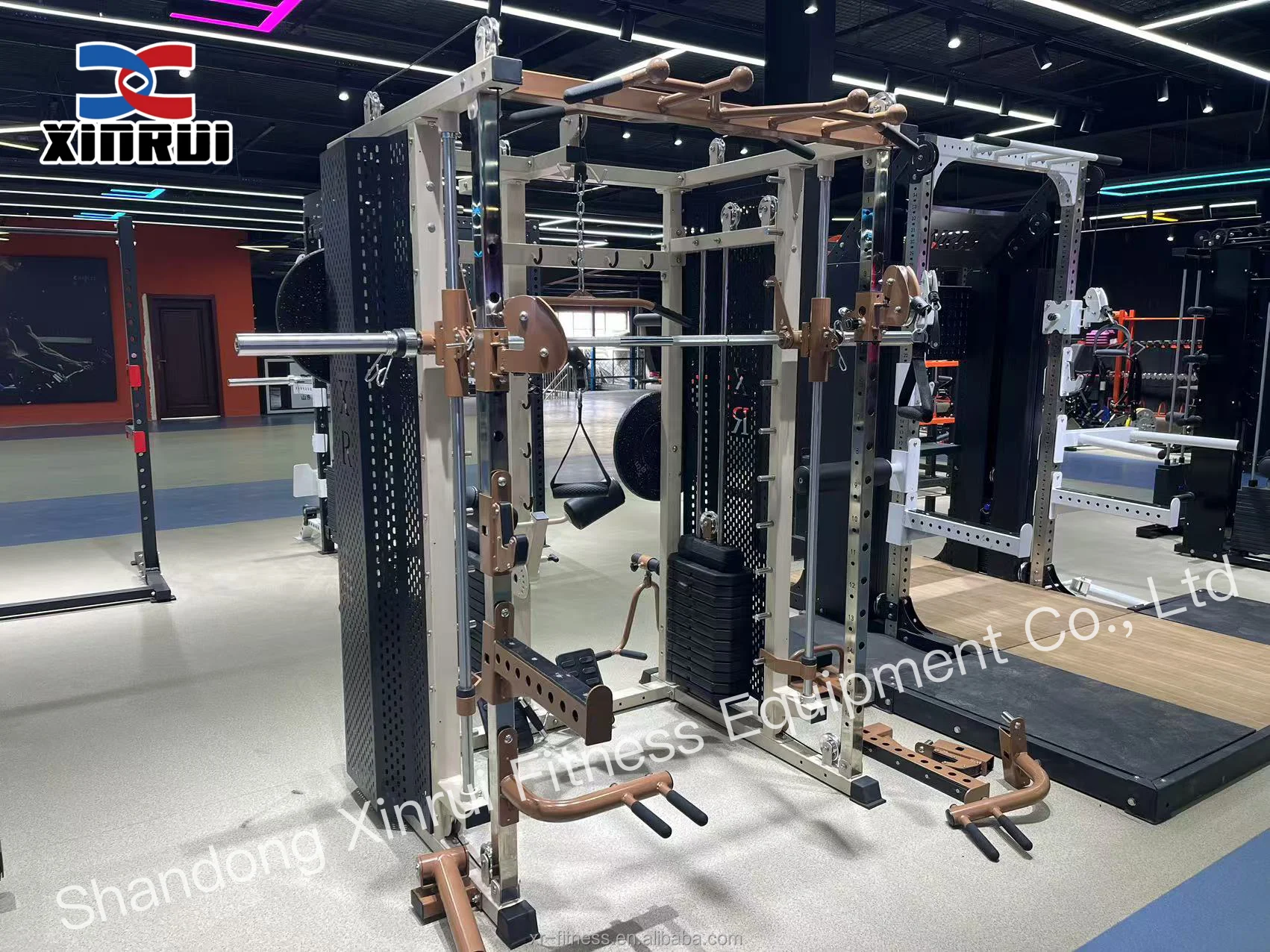 Multi Function Power Cage Squa - Home Gym With Smith Machine 评论和价格